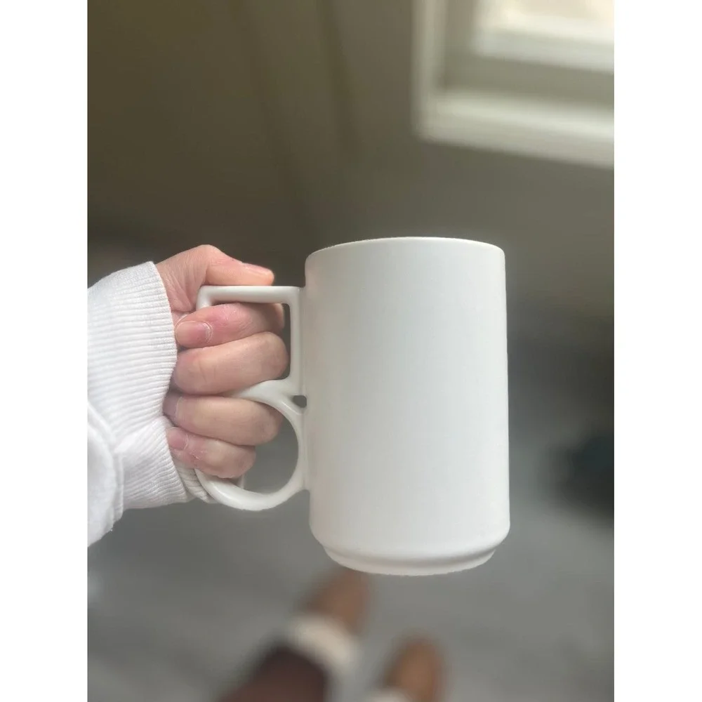 Teavana mug white coffee‎